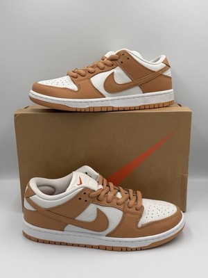 Nike SB Dunk Low Pro ISO Light Cognac Size 9 DS OG All DM8998-200