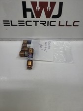  Lot Of 5 Fusetron FRN-R-15 15A Time Delay Dual Element Cartridge Fuses