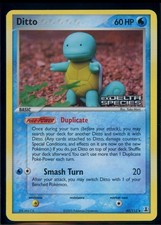 Pokemon EX DELTA SPECIES - #40/113 Ditto Squirtle - ENG - Reverse Holo - NM-