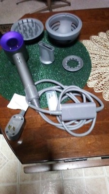 Genuine Dyson Supersonic Hair Dryer HD07 Iron Purple with 3 attachments!!!
