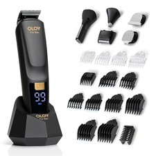 21-Piece Beard Trimmer & Grooming Kit – All-in-One Hair Clipper for Men