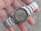 Original Vintage Seiko 5 Automatic Day-Date Grey Dial Men’s Japanese Watch