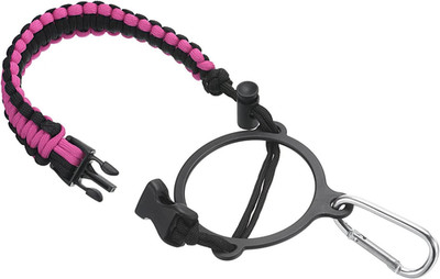 Paracord Wasserflaschengurt, Paracord-Handle Carrying Lanyard Strap Carrier mit 