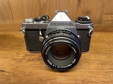 Near Mint Pentax ME Film Camera SMC Pentax M 50mm F/2 Standard Lens / Japan