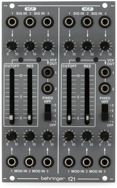 Behringer 121 DUAL VCF Analog VCF Eurorack Module