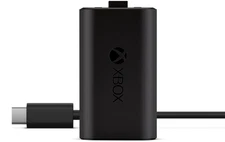 Xbox Accessory: Power - Microsoft Play & Charge Kit - Black [New ] Xbox One,