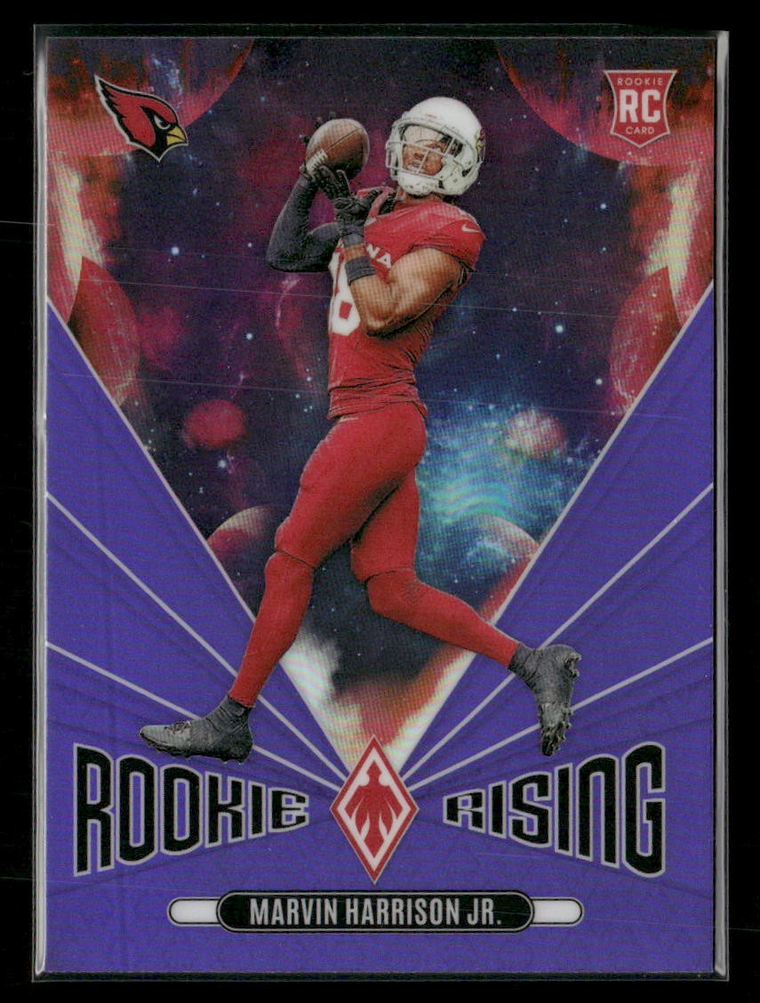 2024 Panini Phoenix #RR-MHJ Marvin Harrison Jr. Rookie Rising Purple