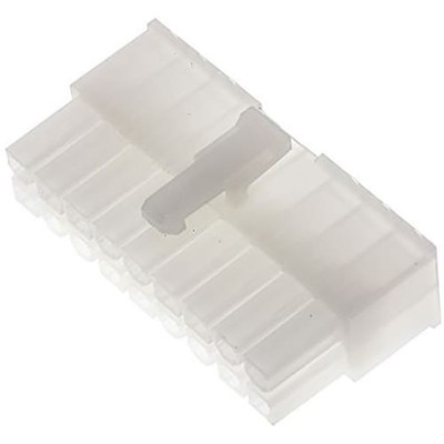 7pc MOLEX LLC 39-01-2180 MINI-FIT JR. Series 4.2mm Pitch 18 Way 2 Row Femal