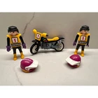 Vintage Playmobil Moto-Cross Rider Set