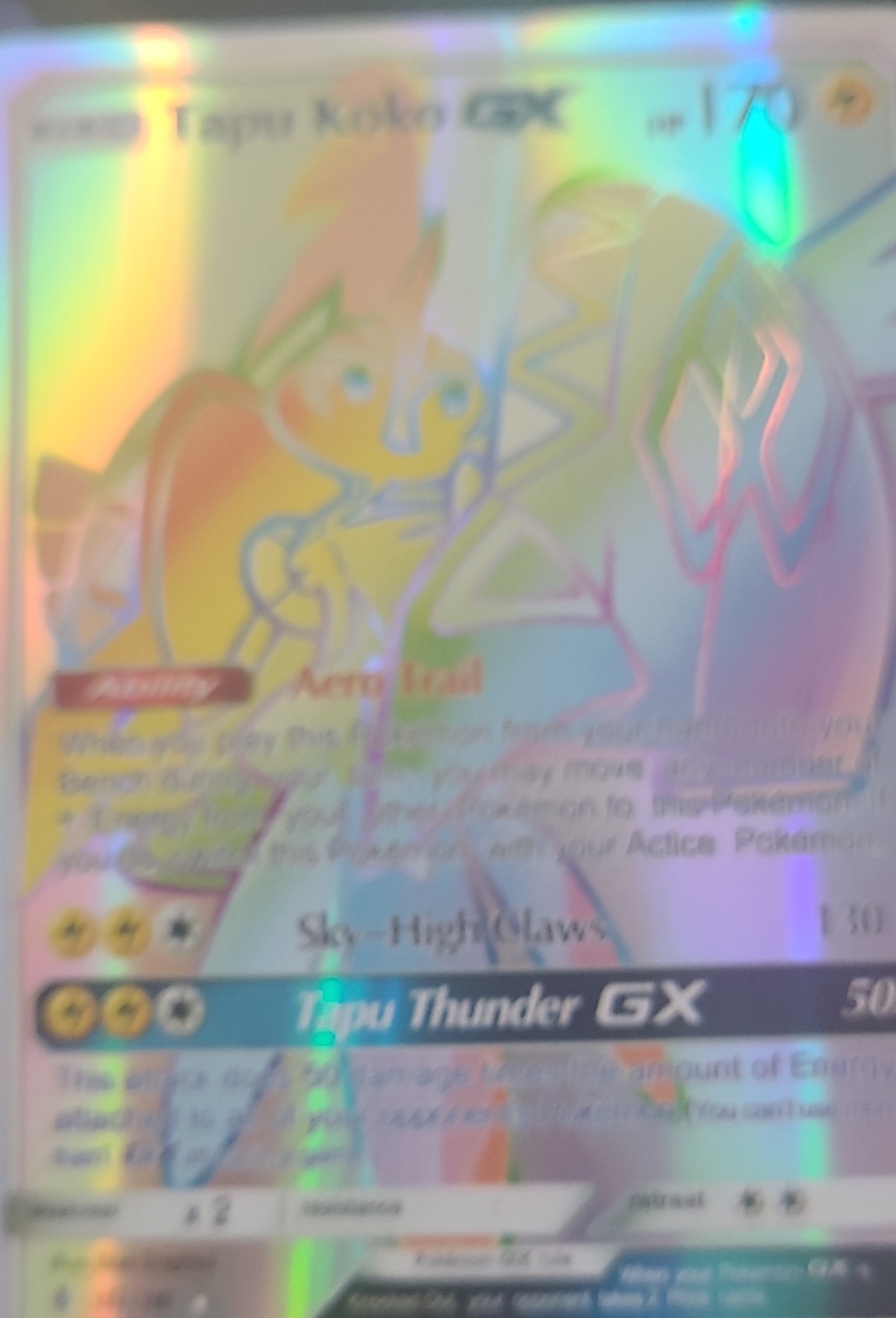 Tapu Koko GX (Secret) 153/145 Sm-Guardians Rising Holo