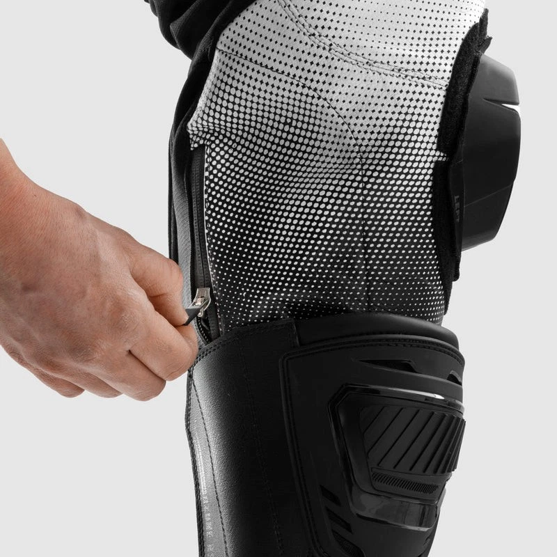 Rebelhorn Inferno Moto Leather Black White, photo 9 of 12