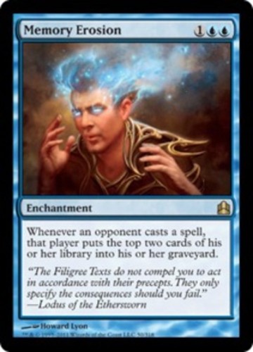 Mint/Near-Mint, English - 1 x MTG Memory Erosion Commander 2011