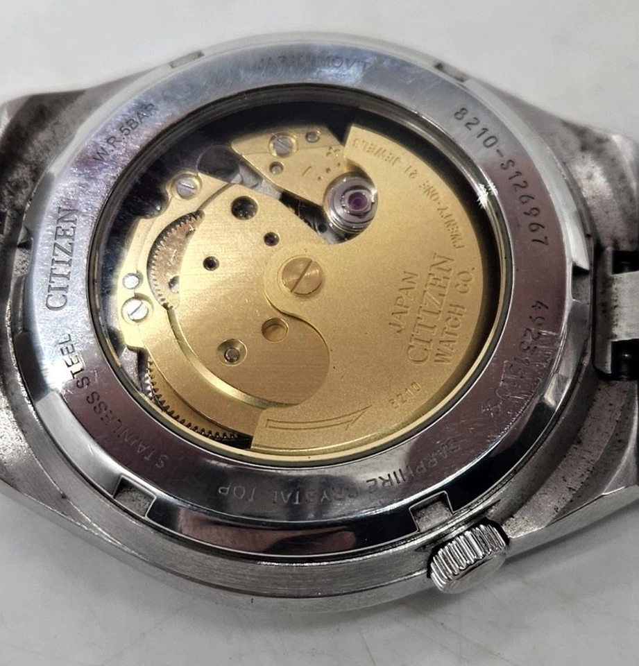 Citizen Watch 8210-s126967 Tsuyosa Automatic Blue Dial Stainless Men (GAL156709) - Image 2 of 2