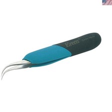 Stainless Steel Curved Micro Point Tweezers 5" Replacement, Non-Magnetic