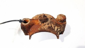 Mercedes-Benz 100 1988 Stabilizer Sway Bar-bracket used, Genuine #2712680-43