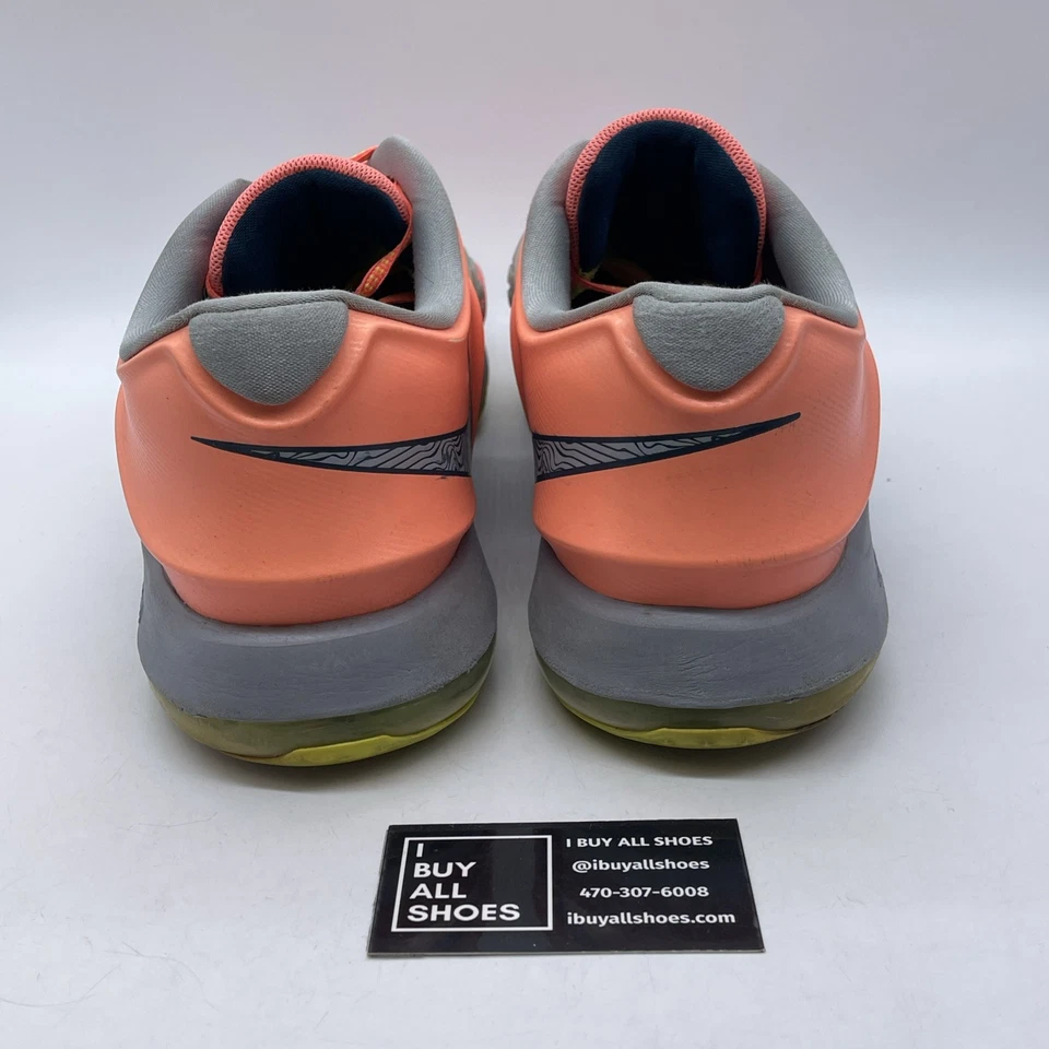 Nike KD 7 яркие манго серые замшевые размер 15 (669942-800) - Изображение 3 из 4