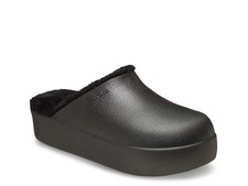 Woman's Clogs Crocs Dylan Lined Platform Clog