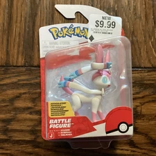 2025 Pokemon Jazwares Battle Figure - Sylveon Articulated Action Figure Pack