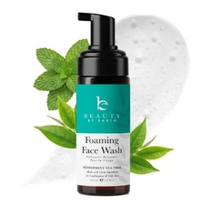 Beauty By Earth Foaming Face Wash Cleanser - Natural & Organic Ingredients 4.2oz