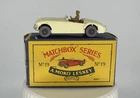 Matchbox Lesney 19b MGA Sports Car with GPW