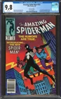 Amazing Spider-Man #252 CGC 9.8 Newstand White Page Marvel 1984 | 1st Black Suit