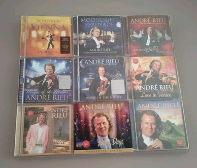 Andre Rieu: Complete 9  CD/DVD Deluxe Edition (2010-2019) Perfect Birthday Gift
