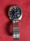 Vintage Seiko 5 Automatic Sports Watch Blue, Waterproof, 6119-6023, Not Working