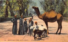 EGYPT - Egyptian Types and Scenes - A Happy Family - Publ. LL 28