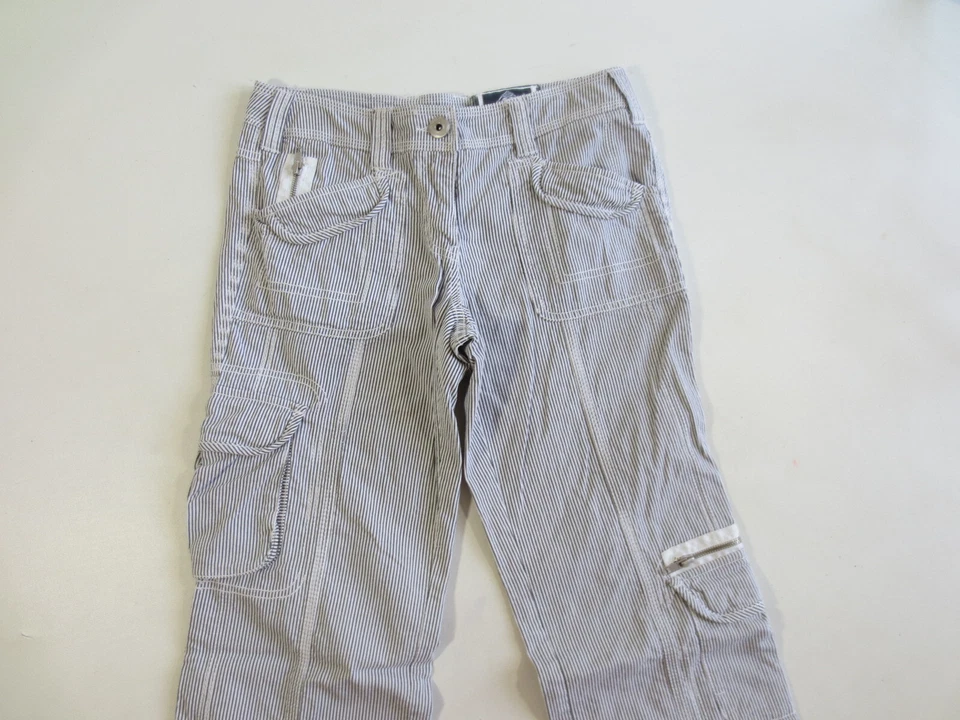 STREET ONE Outdoor Cargo Hose GUNNAR long 36 (34-36) Streifen grau weiß /F77 - Bild 2 von 4