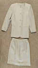 Le Suit Women's Ivory Skirt Suit (Size 8) — photo 2