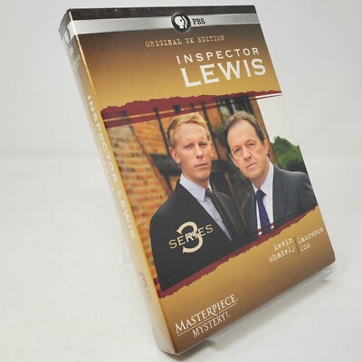 Inspector Lewis Series 3 (Masterpiece) (DVD, 2009, PBS) NEW