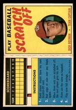 1970 Topps Scratch-Offs Baseball #6 Dick Bosman EX/MT *d3