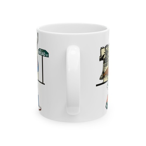 Whimsical Philadelphia Sports Mascots Ceramic Mug - Picture 3 of 9