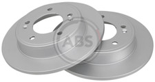 Rear Set 2x Brake Discs A.B.S. 18203 for Kia/Hyundai Soul/Cerato/Forte/Proceed/C