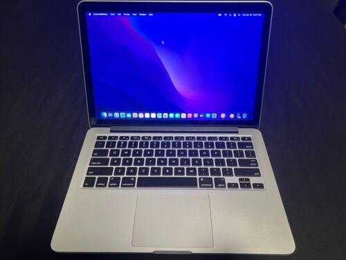(Early 2015) (Monterey) Apple MacBook Pro 13" i5 2.6GHz 8GB Ram 256GB SSD A1502 - Picture 1 of 5