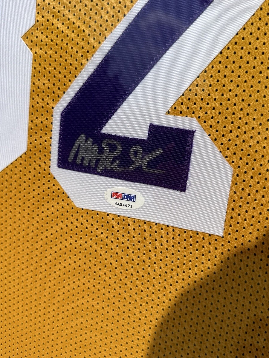 NBA MAGIC JOHNSON #32 Los Angeles Lakers Framed Autographed