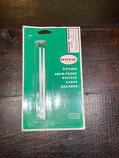 Toys R US Nylon Shed Proof Bristle Flat & Pointed Paint Brushes