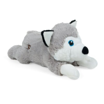 Petface Planet Hitty Husky Soft Plush Squeaky Dog Toy Puppy Toy FREE P&P  UK