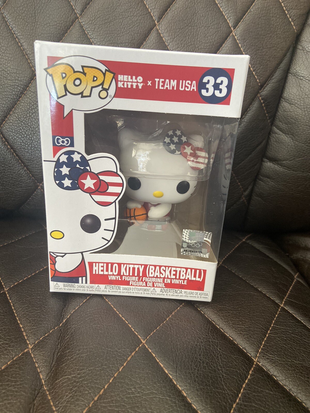 Pop Sanrio Hello Kitty Sports Basketball Hello Kitty Vinyl Figure Funko