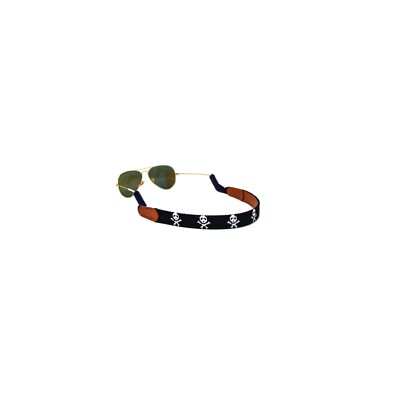 NEW DESIGN Skull and Bones Needlepoint Sunglass Strap by Huck Venture