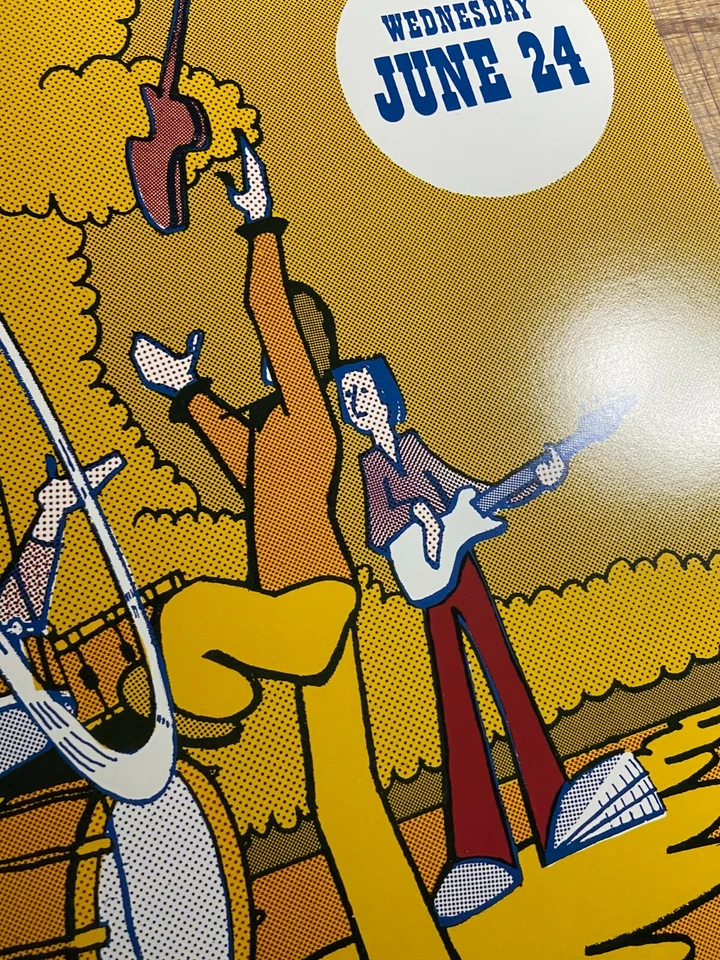 The Who Electric Factory Concert Poster 1970 2nd Print Official w/ COA  - Image 4 of 4