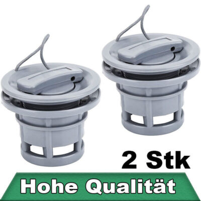 2 Stk PVC Schlauchboot Ventil Floßventile Aufblasbares Floßfüllventil für Boot
