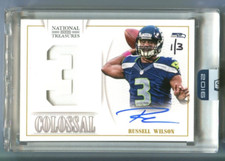 2016 Honors Russell Wilson 2013 National Treasures Colossal 1/3 A39 002