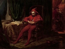 Stanczyk by Jan Matejko as Giclee Art Print on Paper or Canvas + Ships Free