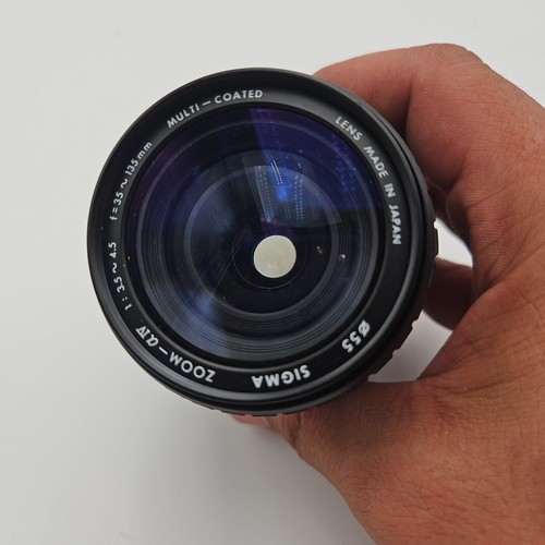Sigma 35-135mm Macro Zoom α III f 3.5-4.5 Multi-Coated For Minolta X-7 00 Read - Picture 9 of 12