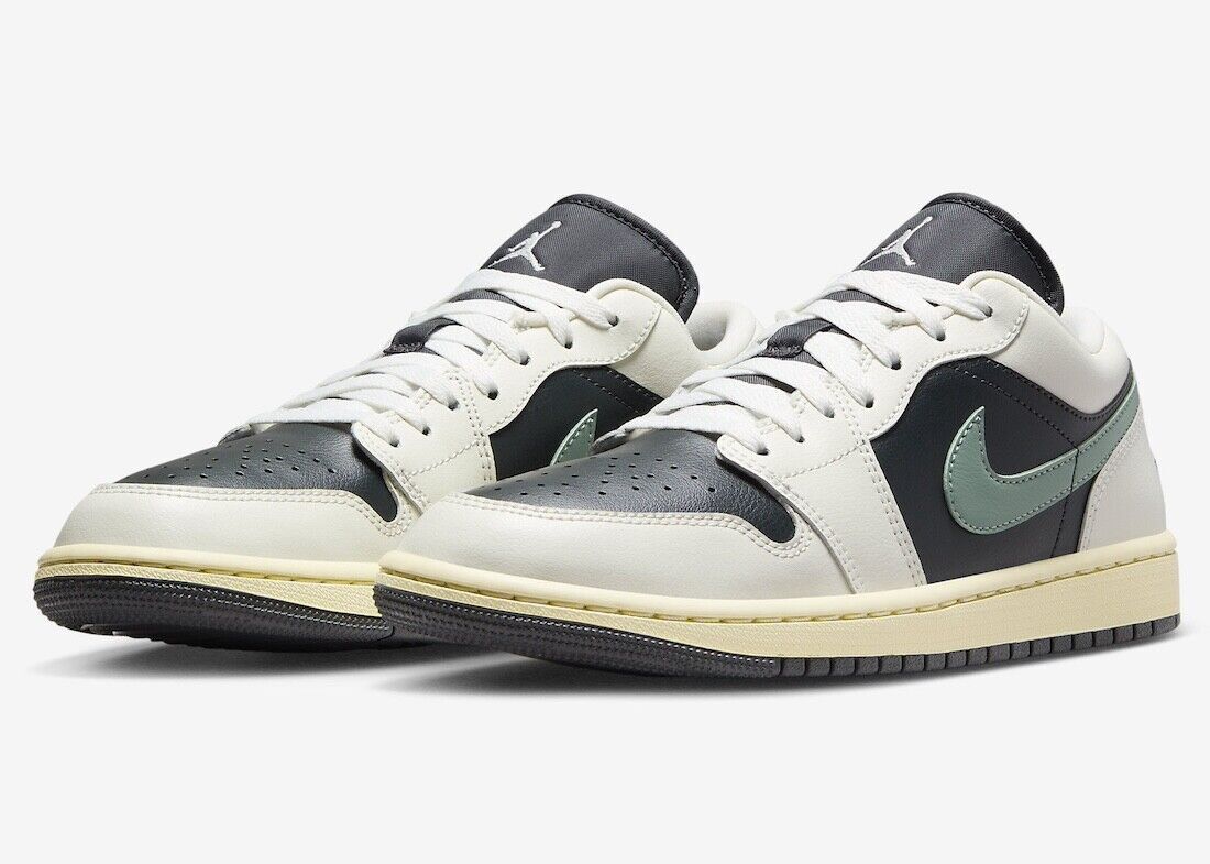 Nike WMNS Air Jordan 1 Low Jade Smoke DC0774-001 US 5-15 Size New