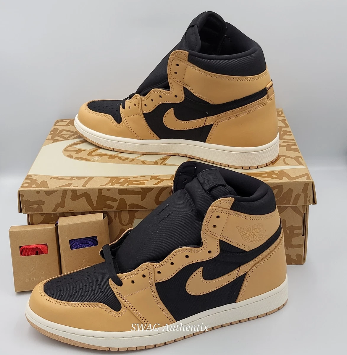 Nike Air Jordan 1 'Heirloom' Retro High OG - Tan/Black [Sizes: US 9.5, US  10]