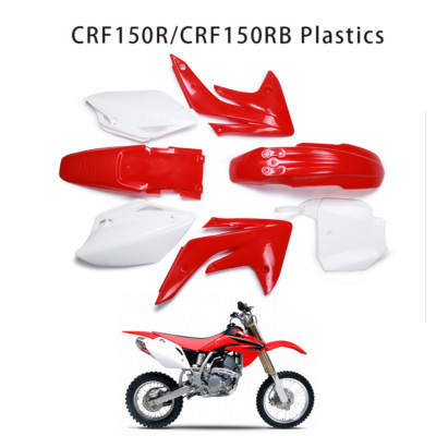 CRF150r用フロントキャリバー2ポット変更キット付き Full Plastics Body Kit For Honda CRF150R CRF150RB 2007-2013