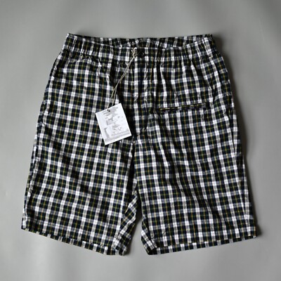 UNUSED, Engineered Garments, Ghurka Easy Shorts, Gordon tartan cotton, size L