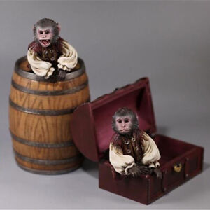 Mr.z 1 6 Scale Monkey 2pcs Barrels Treasure Chest Set Figure Model Toy for sale online 